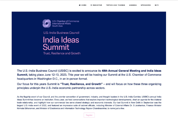 India Ideas Summit Washington DC